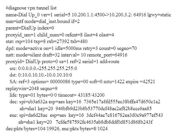 NSE7_EFW-6.4 dumps exhibit